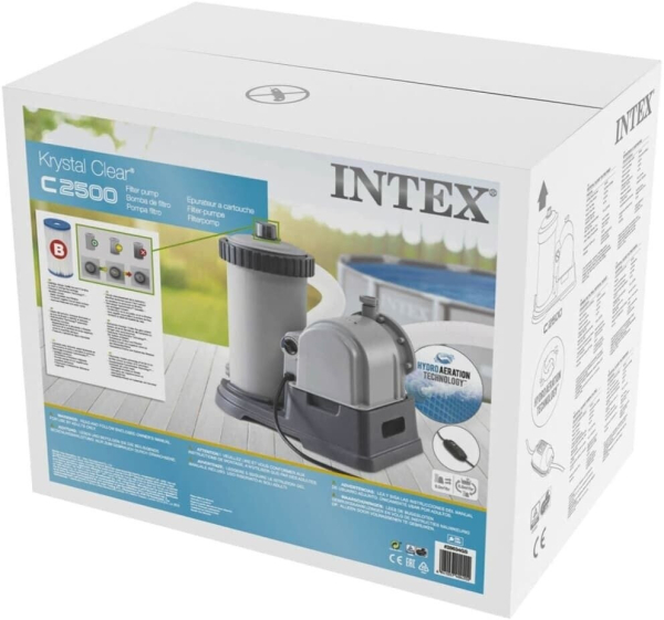 Intex Pool Filterpumpe 9463 Liter/h Model C2500